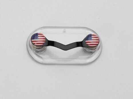 EyeGlass Holder 18 American Flag Black EyeGlass Holder 18 American Flag Black